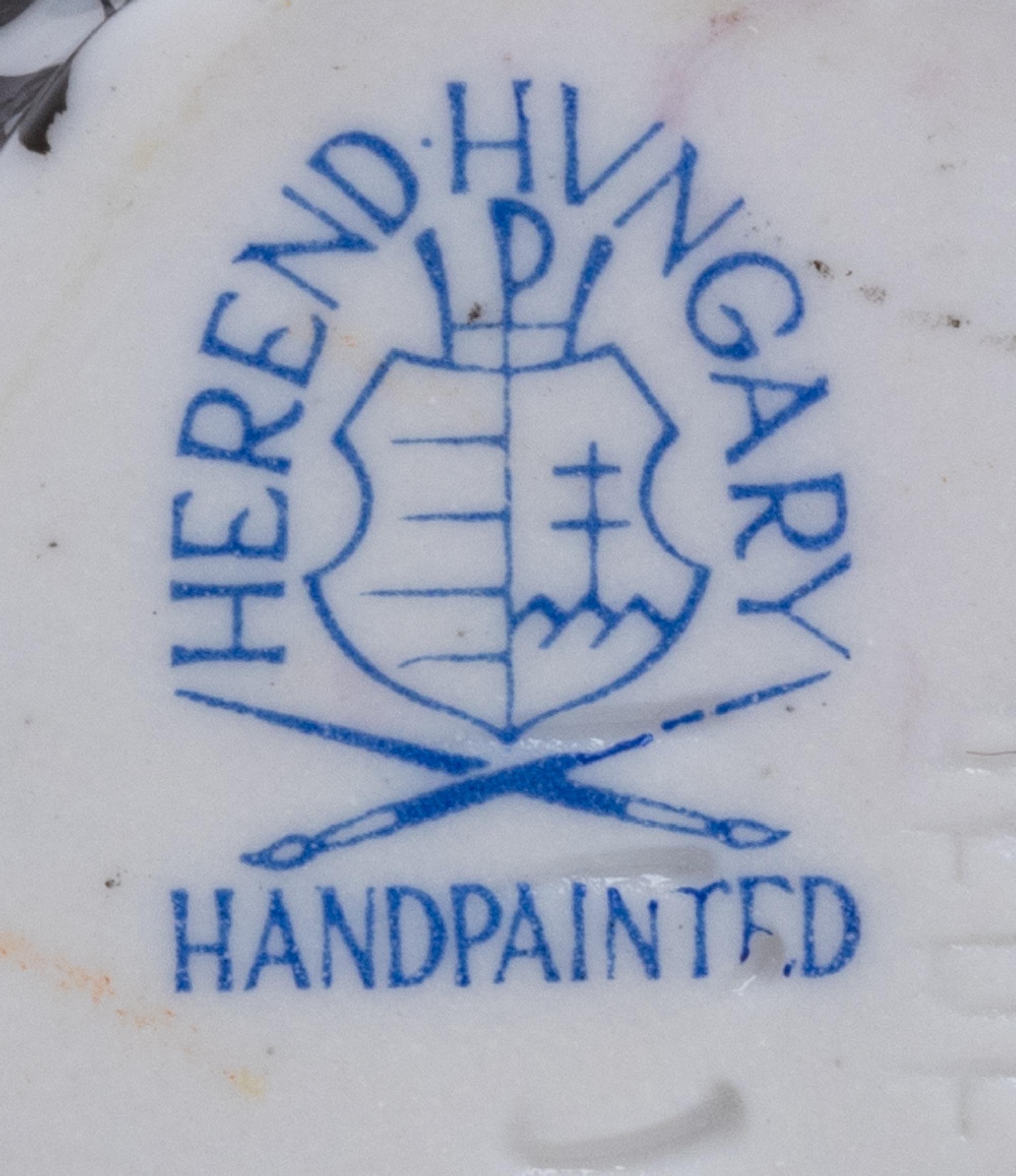 Two Herend Porcelain Animals