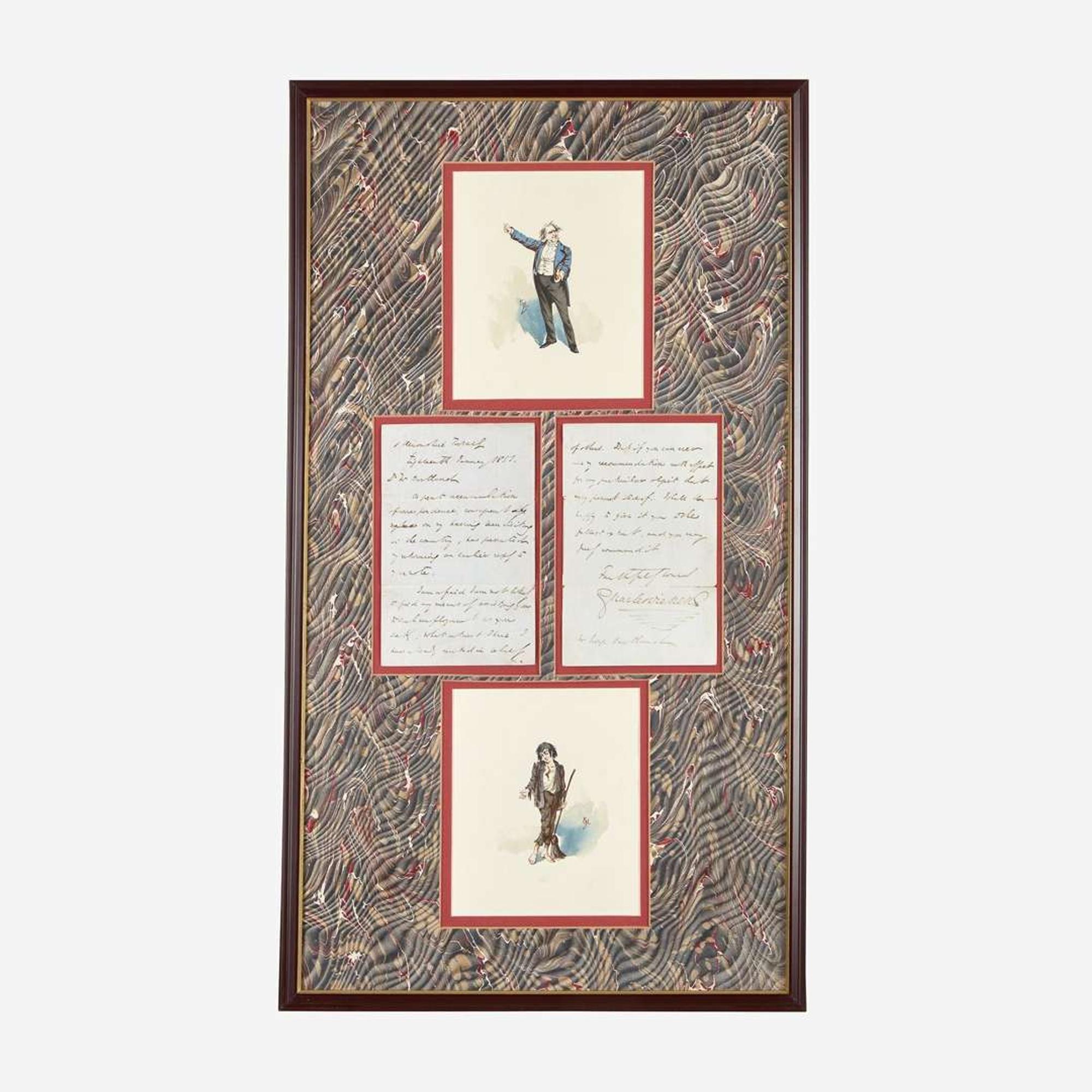[Literature] Dickens, Charles Autograph Letter, signed