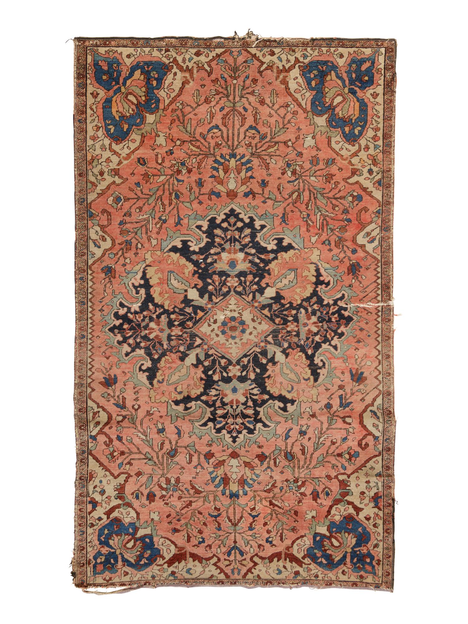 A Feraghan Sarouk Wool Rug