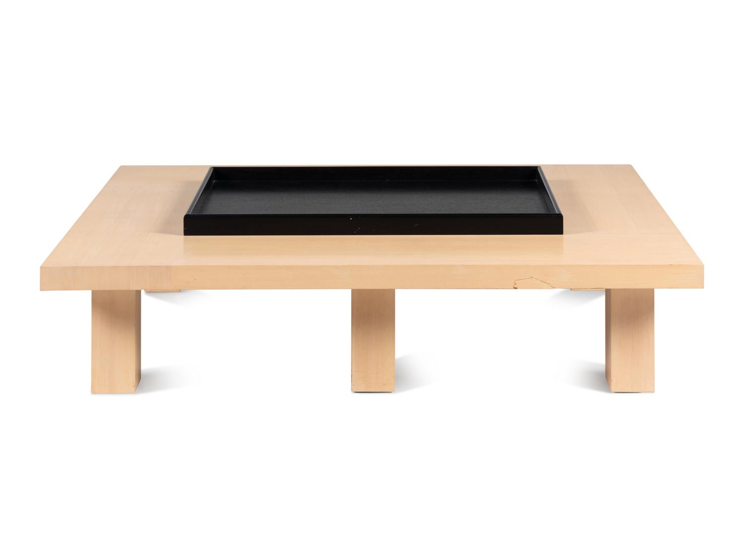 A Christian Liaigre Camphere Cocktail Table
