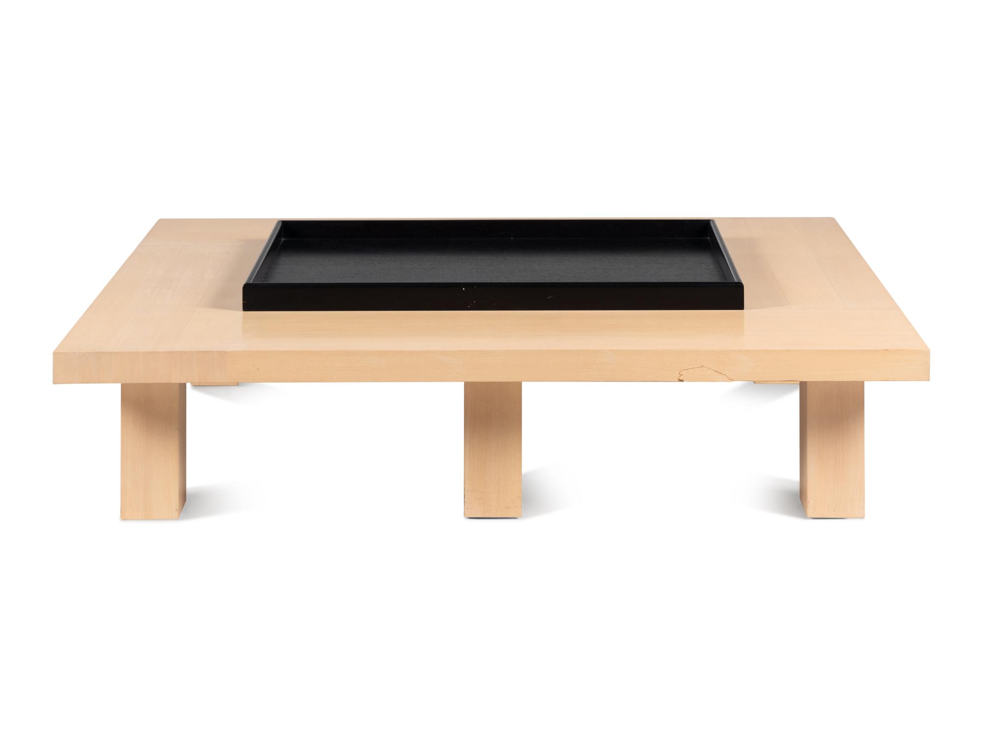 A Christian Liaigre Camphere Cocktail Table
