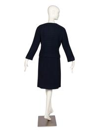 Chanel Navy Skirt Suit, 1999