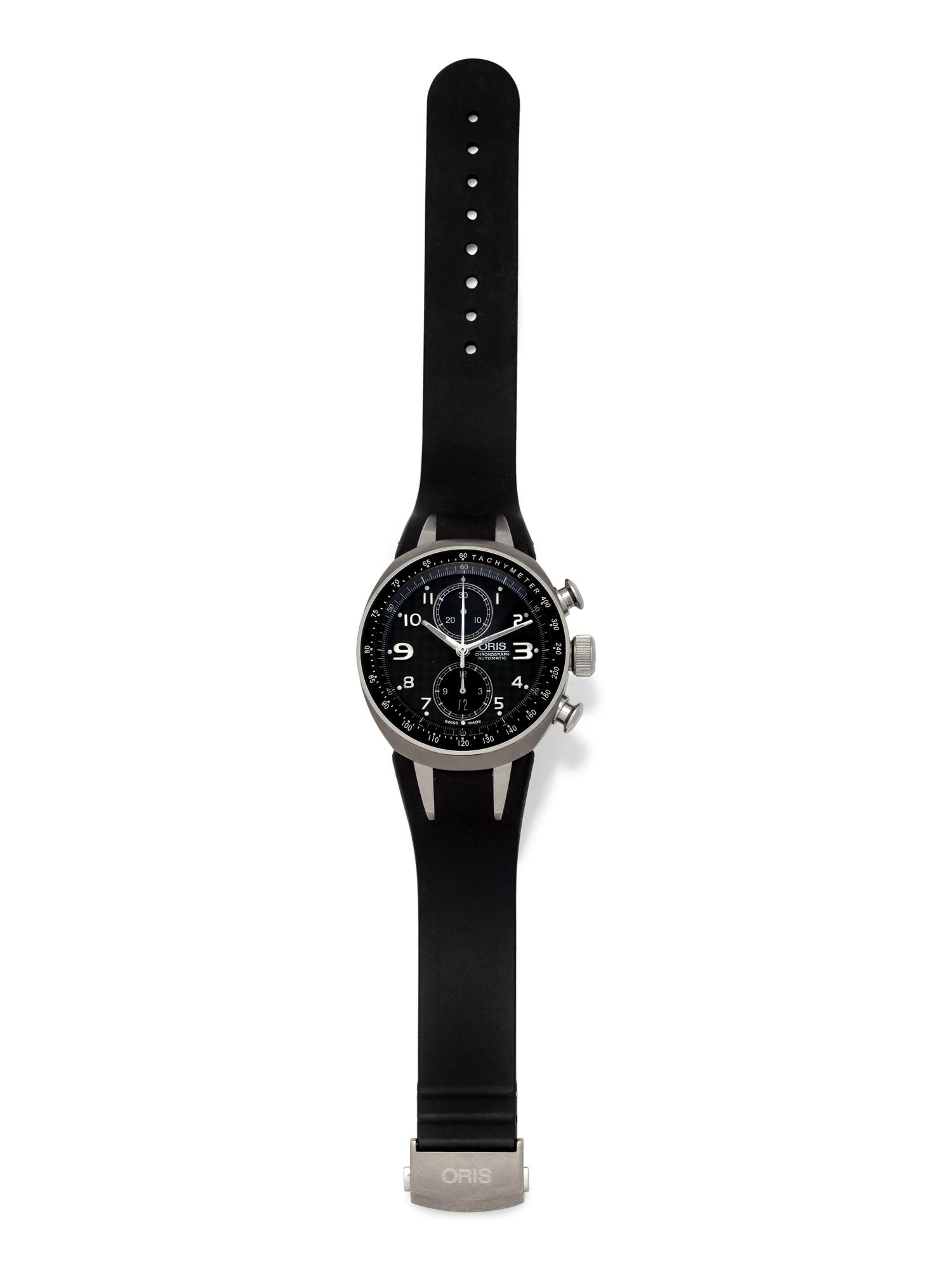 Oris, Limited Edition Titanium Ref. 7587 'Williams TT3' Chronograph Wristwatch