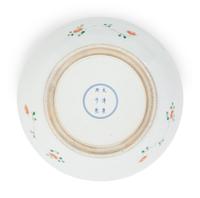A Large Famille Verte Porcelain Charger