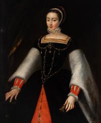 Portrait of a Lady, said to be Claude of France (according to an old inscription on the canvas)