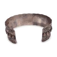 Silver and Turquoise Cuff Bracelet, PLUS Two Navajo Cuff Bracelets