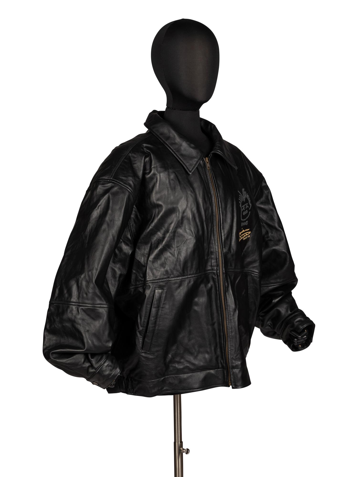 Mike Ditka's Personally Owned and Worn Mike Ditka Brand Leather Jacket