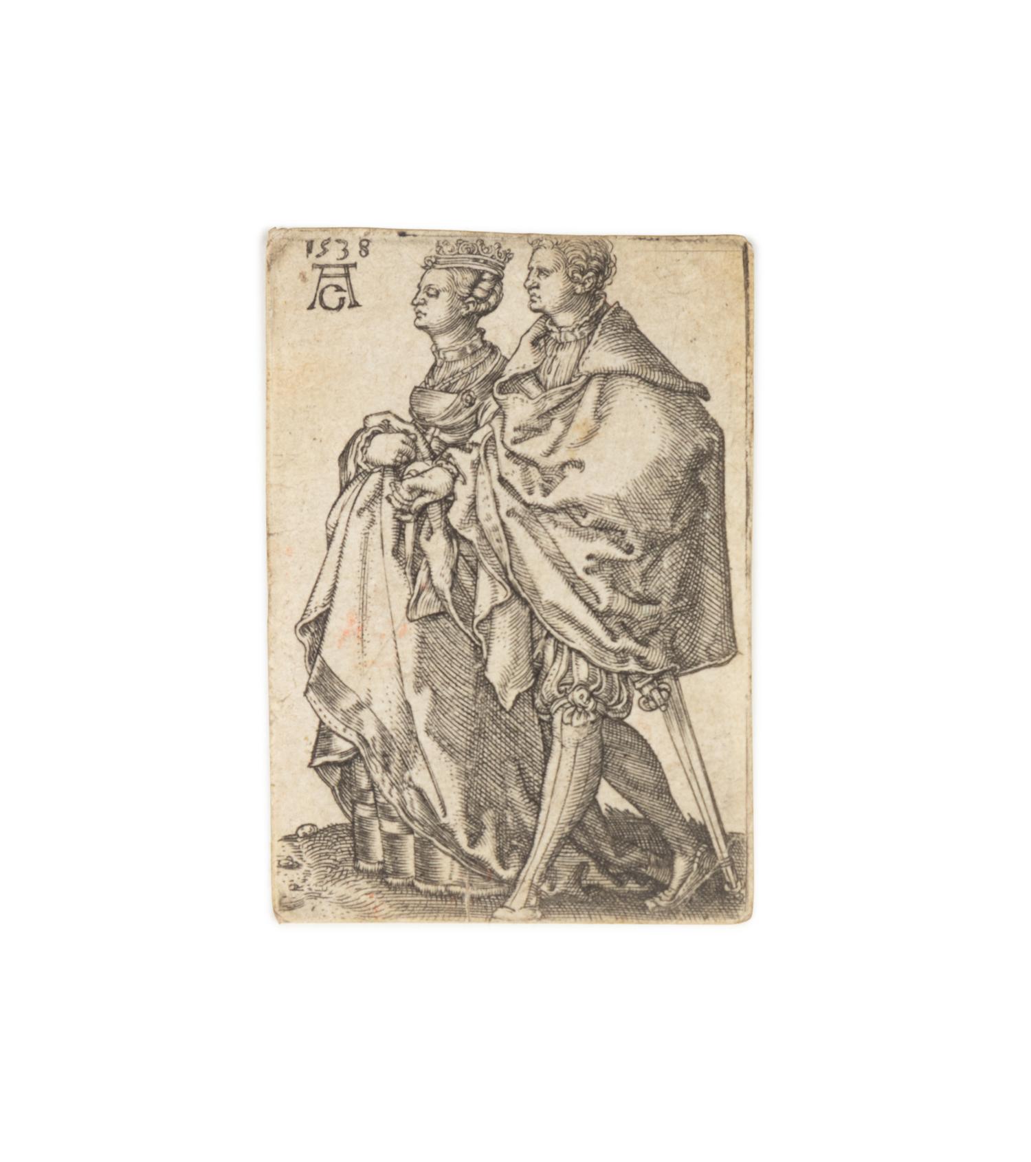 Wedding Dancers (four plates, various sizes)