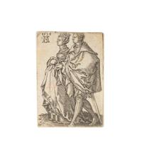 Wedding Dancers (four plates, various sizes)