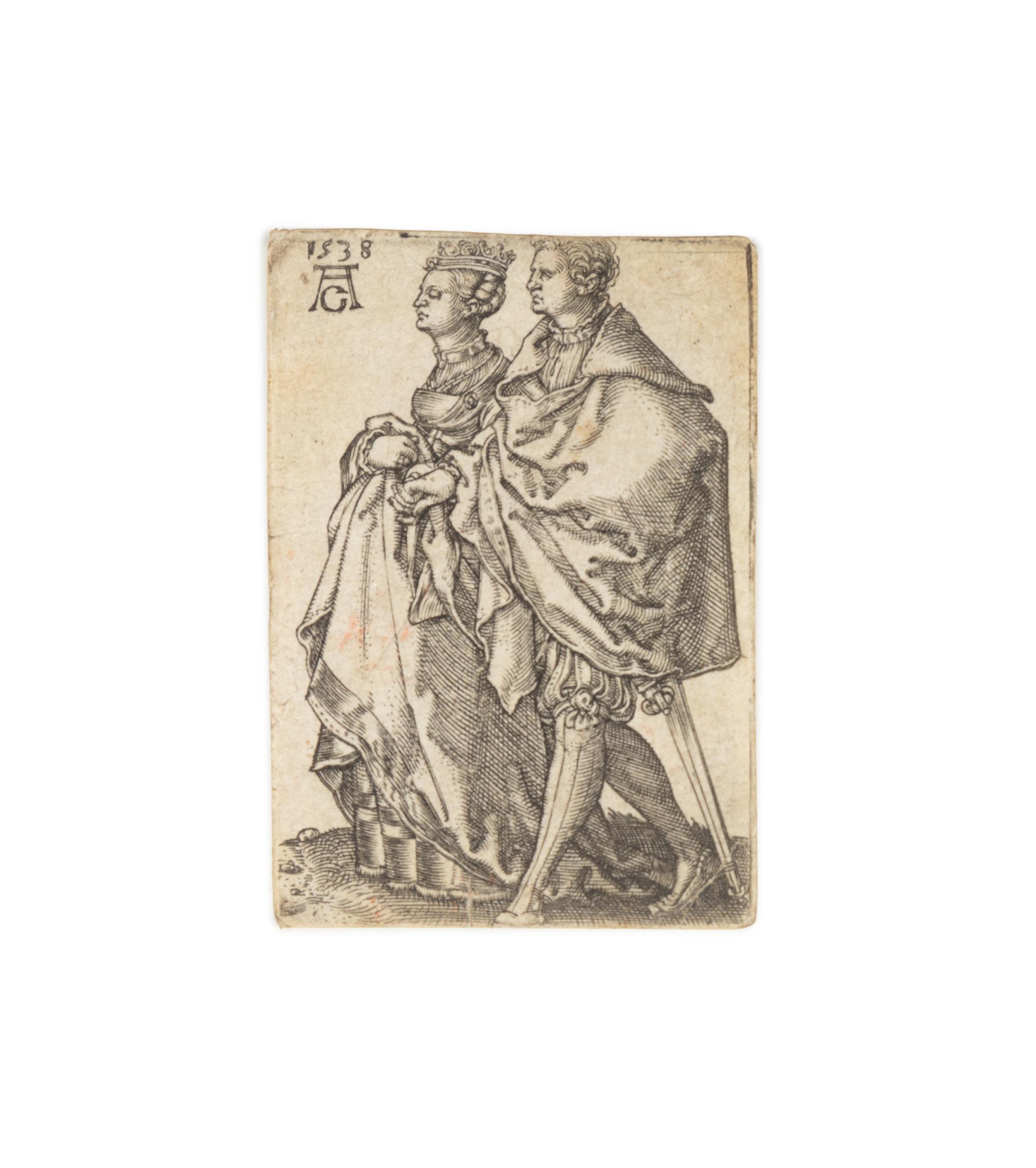 Wedding Dancers (four plates, various sizes)