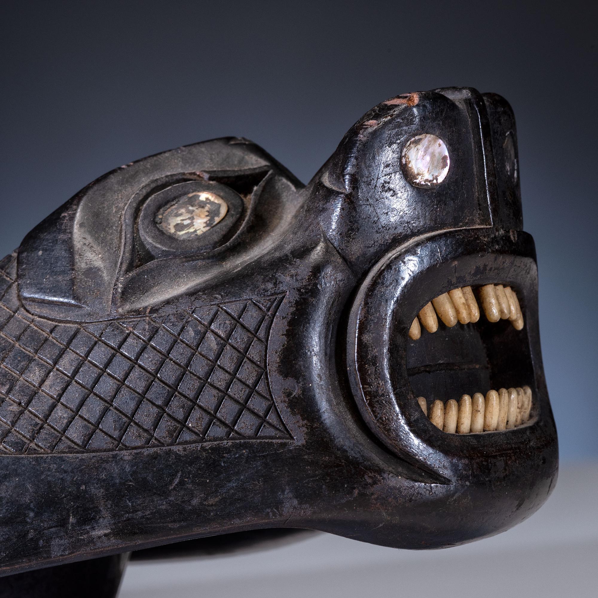Carved Seal Lion Bowl