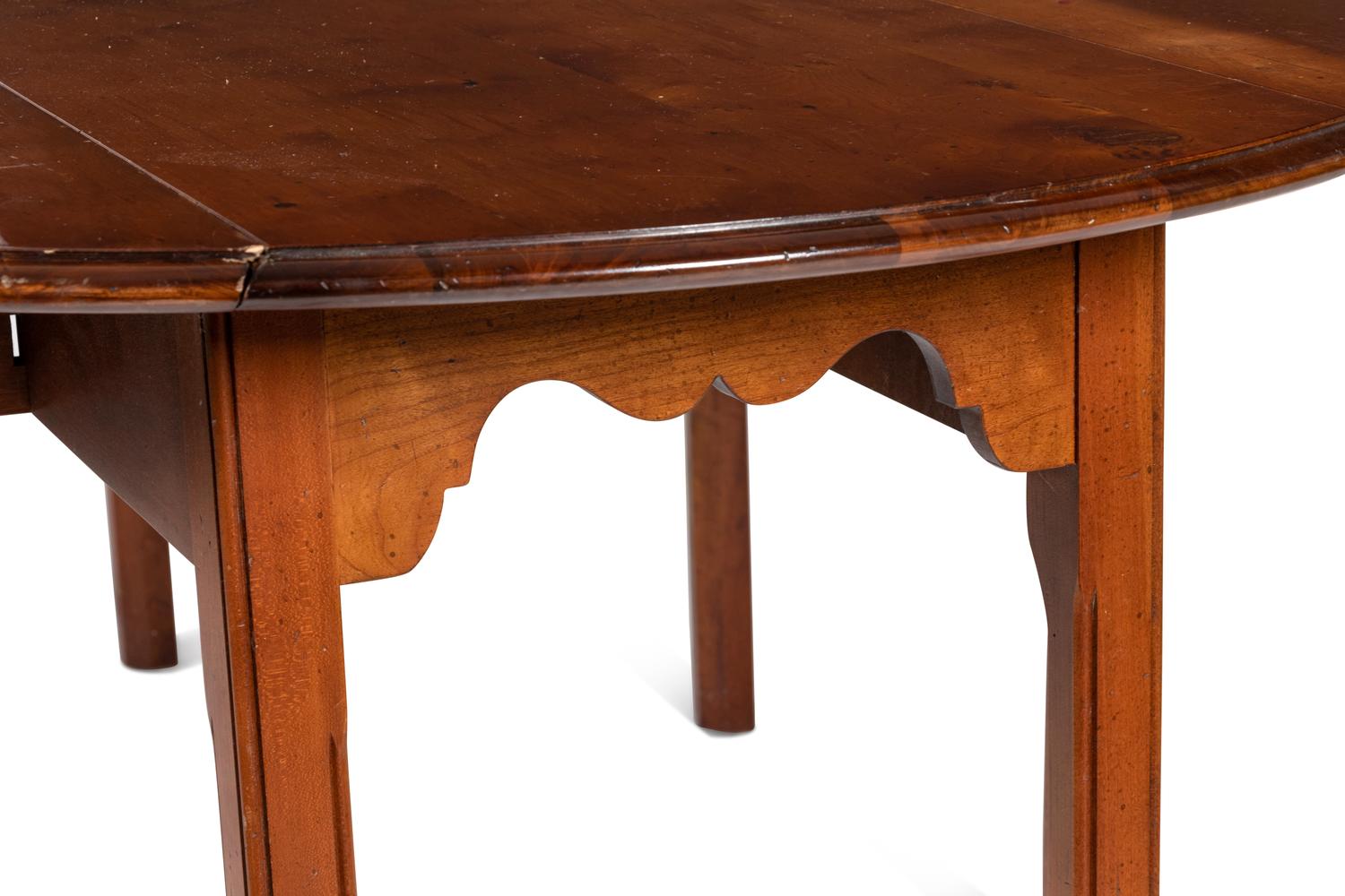 A George III Style Mahogany Wake Table