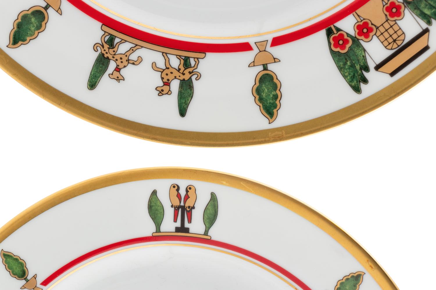 A Cartier La Maison de Louis Porcelain Dinner Service