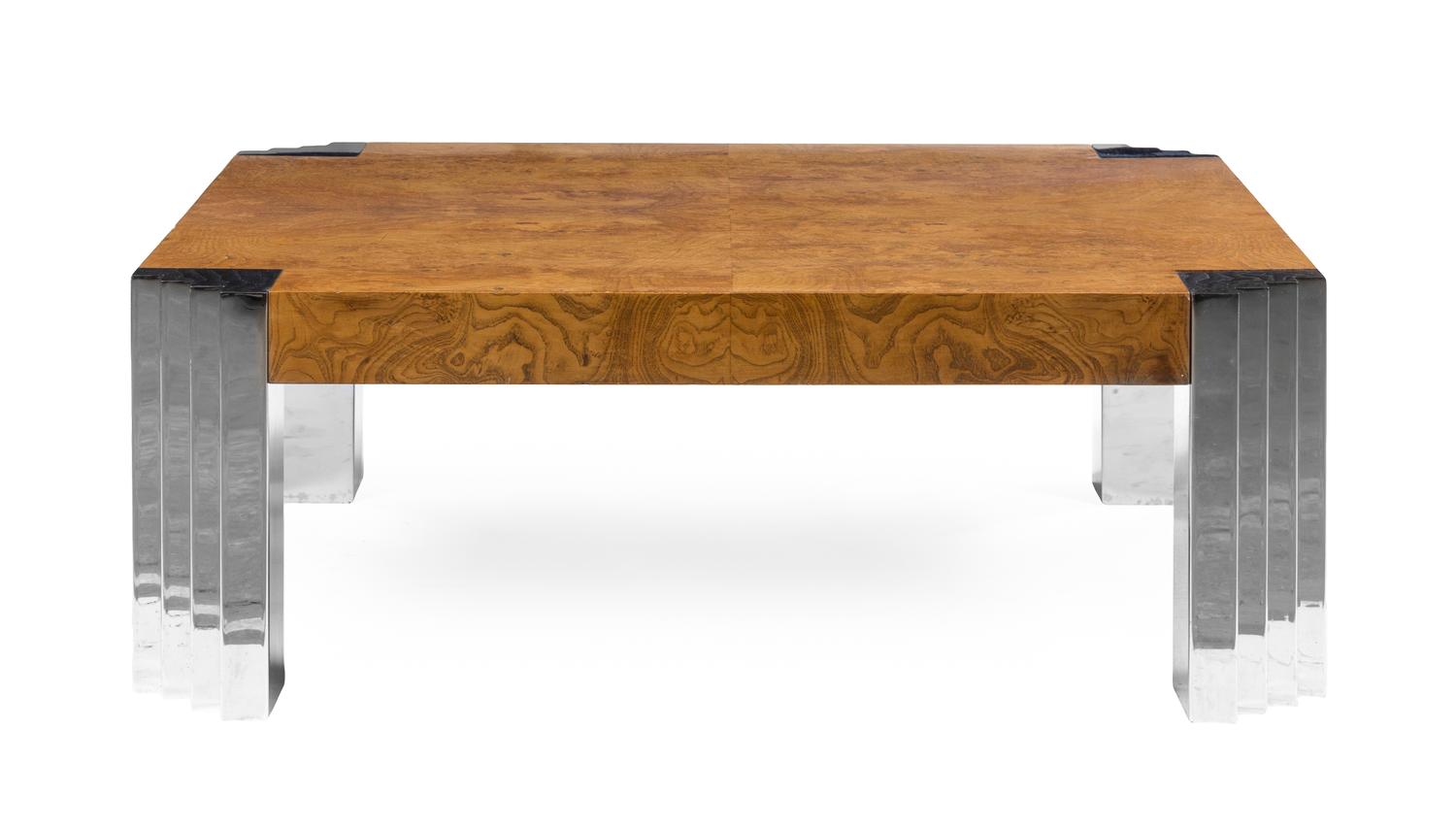 Milo Baughman (American, 1923-2003), PACE, 1970s, a large coffee table