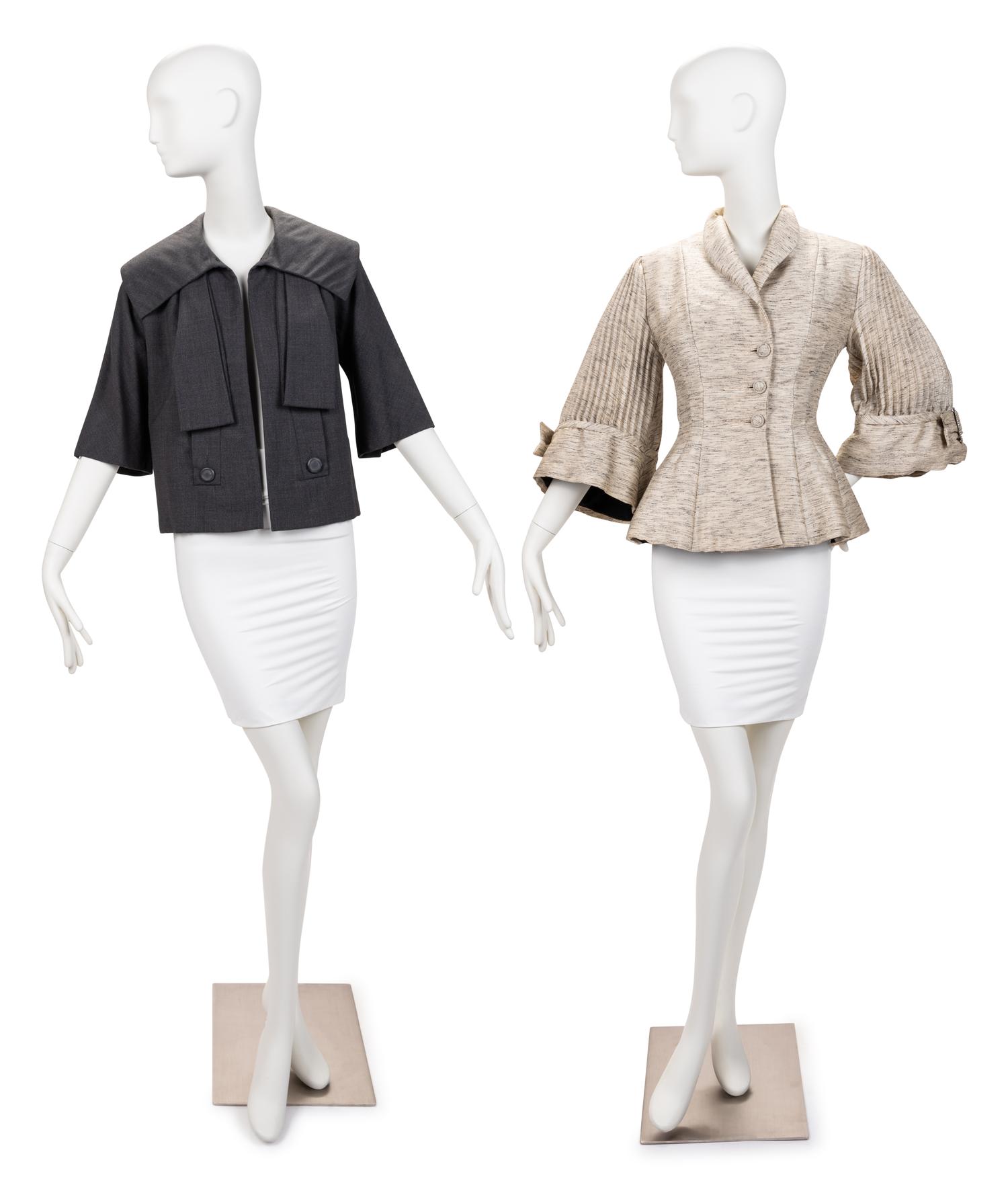 Two Jackets: One Christian Dior, One Lilli Ann, 1950s