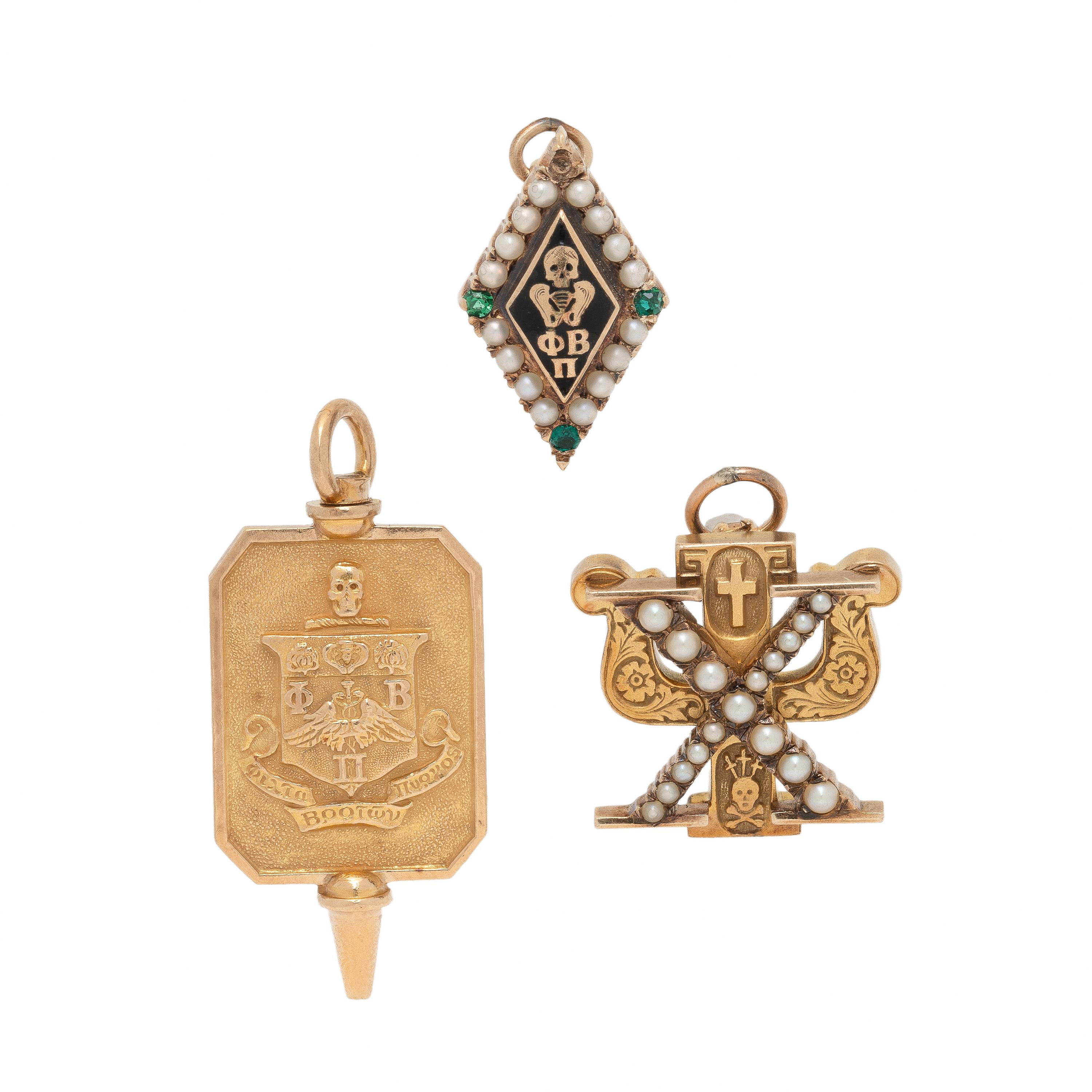 Collection of Low Karat Gold Charms