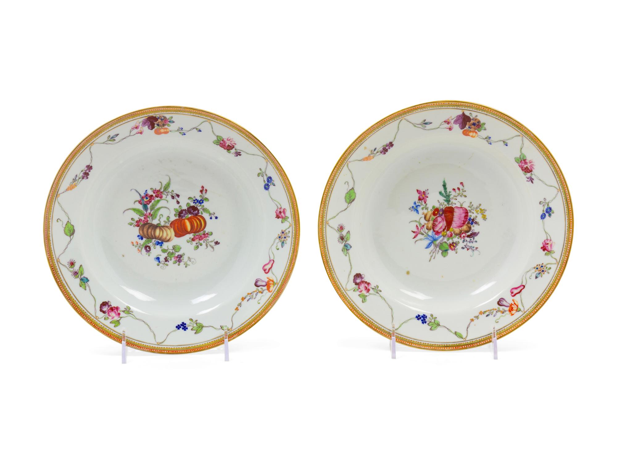 Two Chinese Export Porcelain Bowls