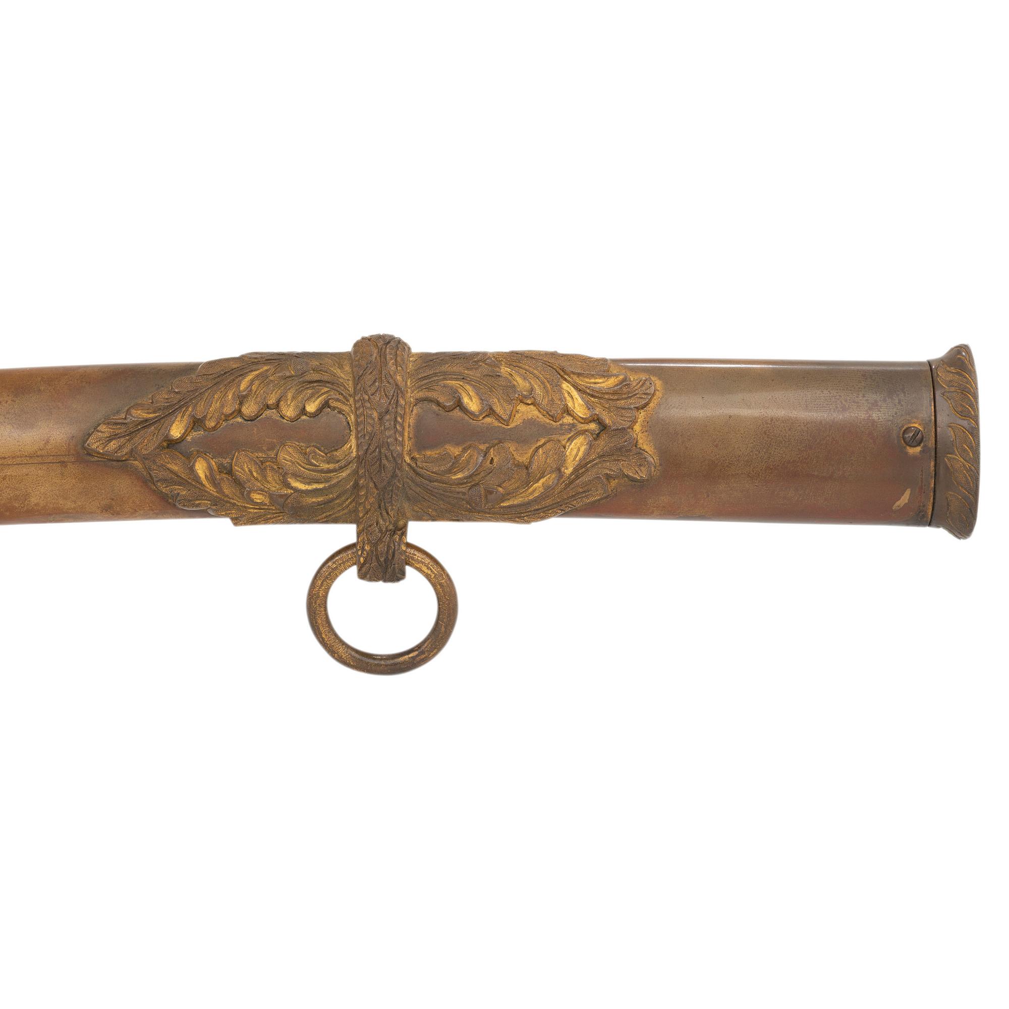 Sauerbier Cavalry Officers' Saber with Etched Blade Presentation to Lieutenant Sullivan 9th PA Cavalry - KIA at Tomkinsville, KY - Fighting John Hunt Morgan's Men