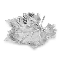 A Buccellati Silver Maple Leaf Form Dish