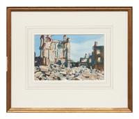Ruins At Saint - Lô