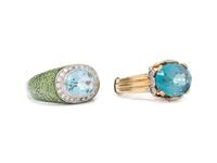COLLECTION OF MULTIGEM RINGS