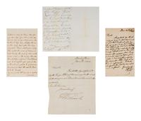 [ENGLISH & CONTINENTAL MANUSCRIPTS]. A group of 8 letters from various members of the British Royal family, ca. 19th century, including: