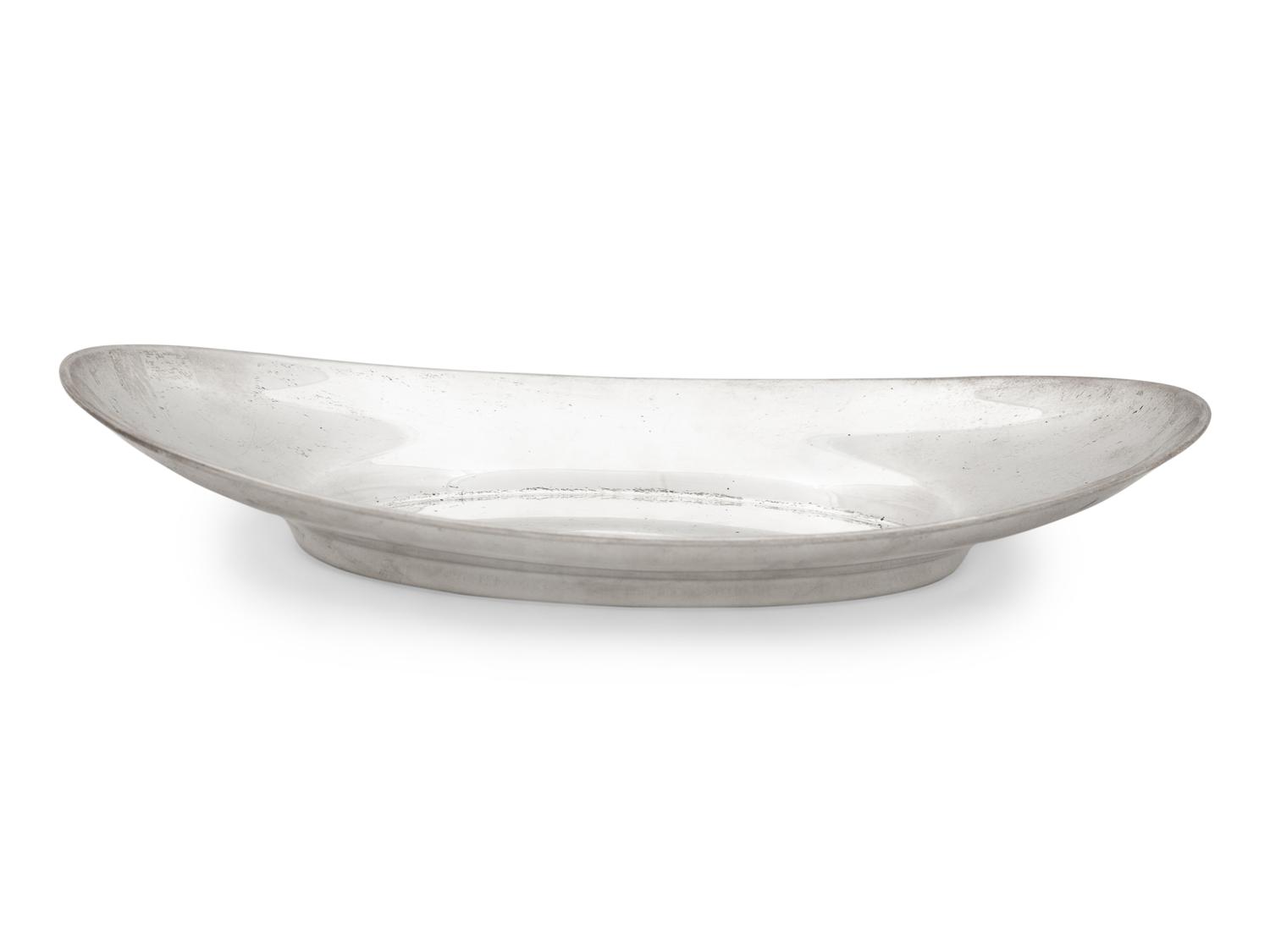 A Group of Ten Small Silver Serving Pieces
