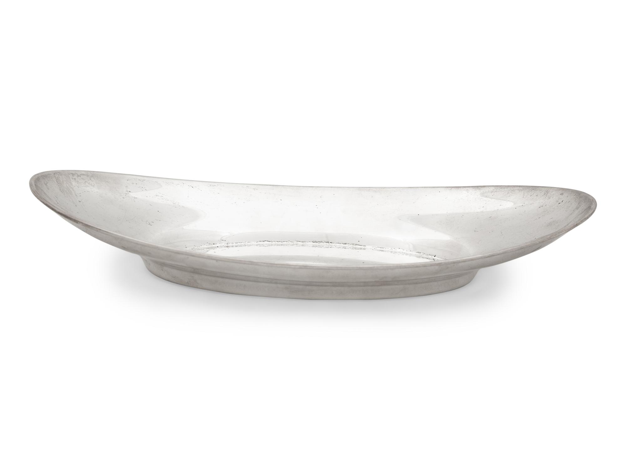 A Group of Ten Small Silver Serving Pieces