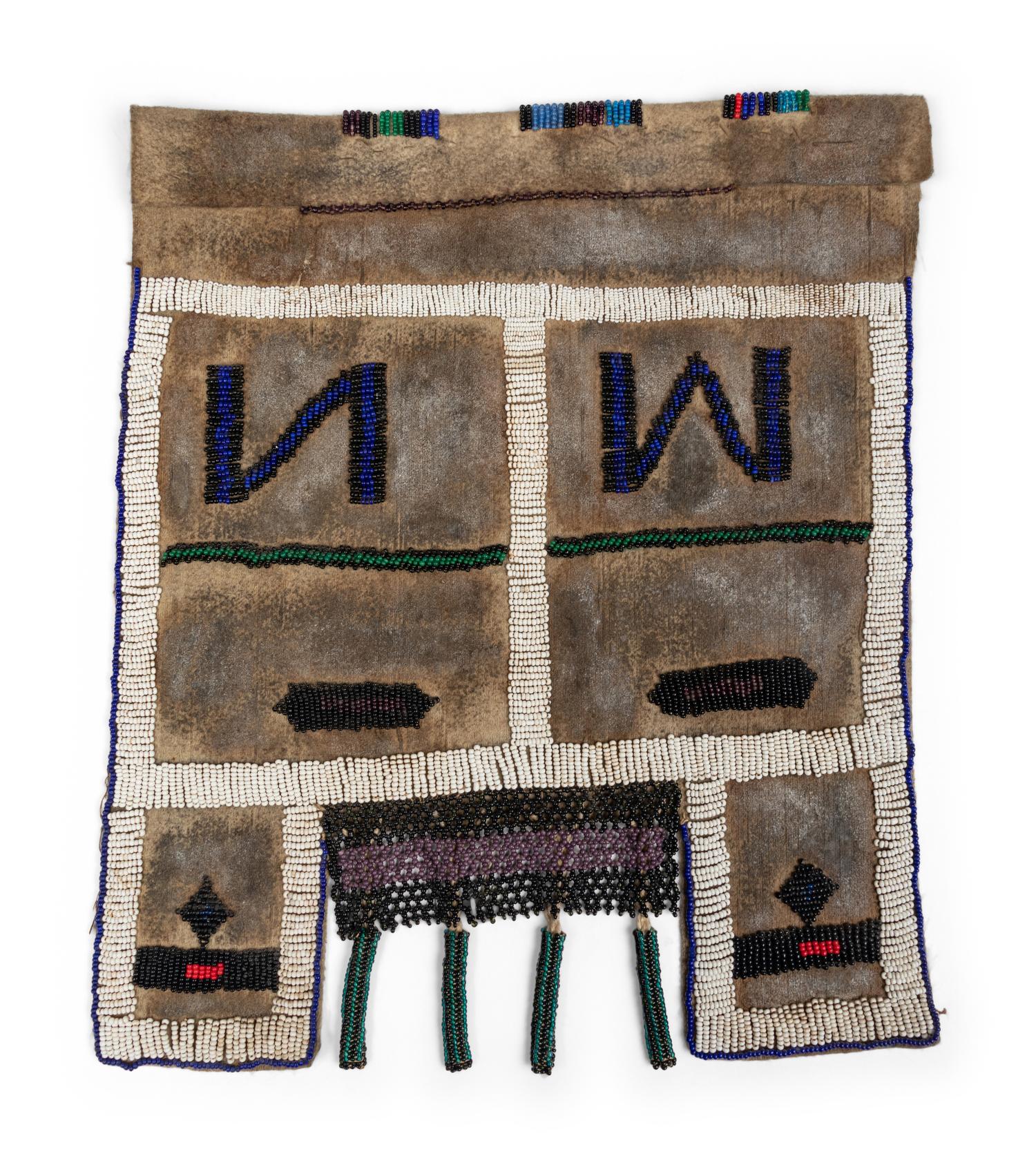 An African Ndebele Beaded Apron