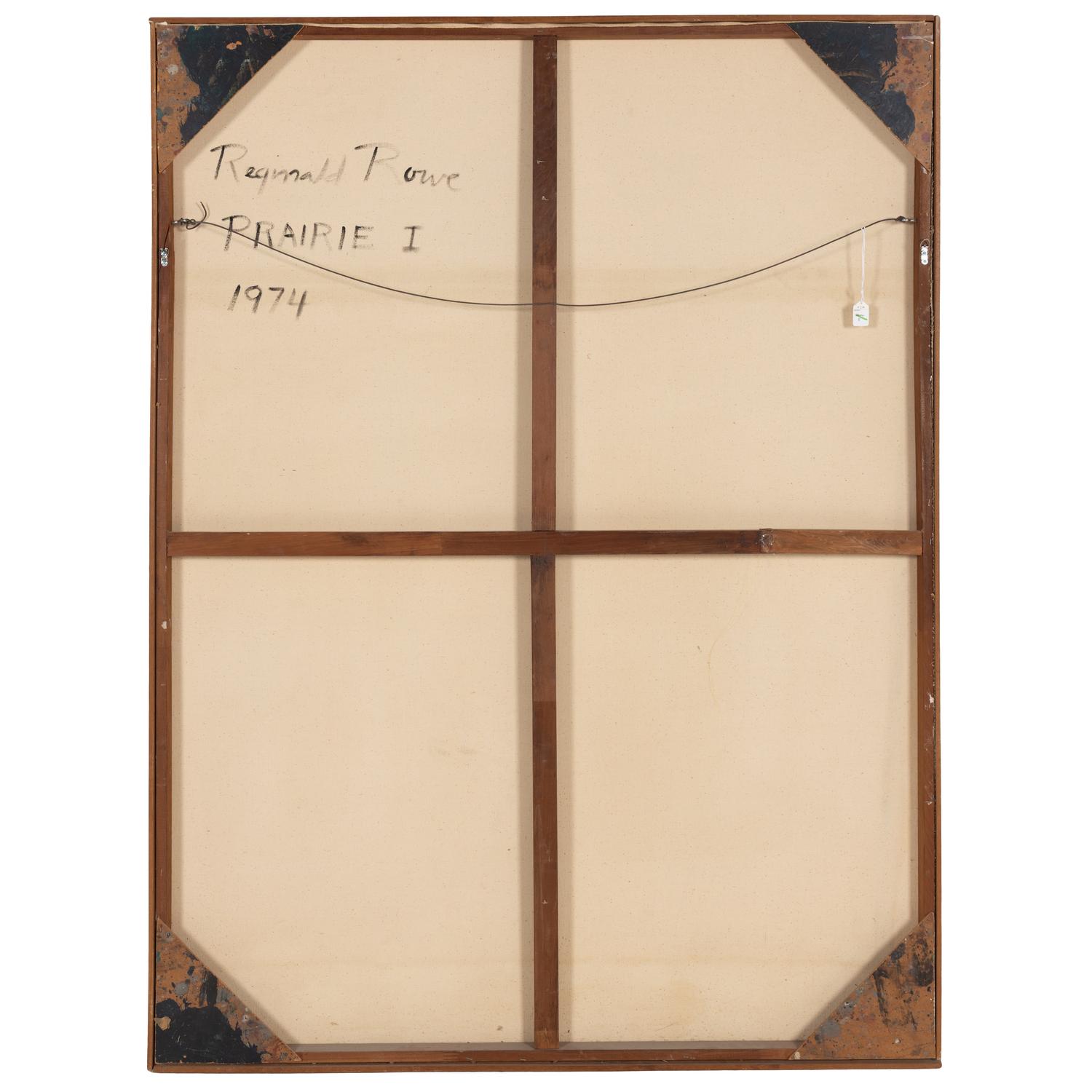 Reginald Rowe (American, 1920-2007) — Prairie I , 1974