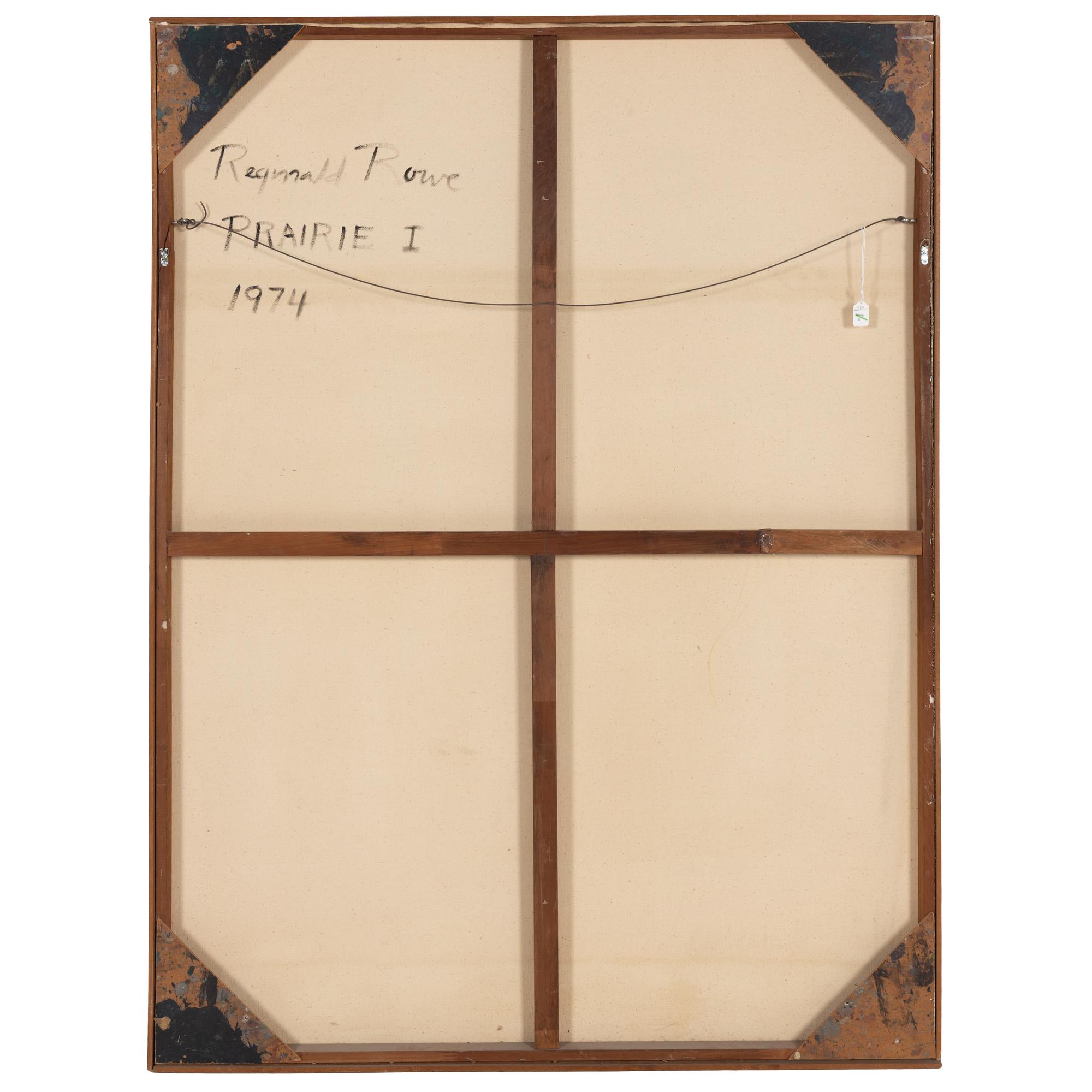 Reginald Rowe (American, 1920-2007) — Prairie I , 1974