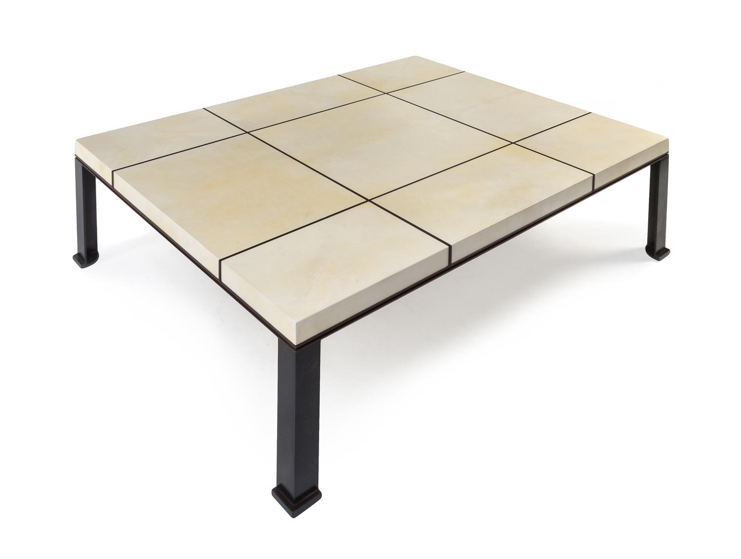 American, LATE 20TH CENTURY, a large low table
