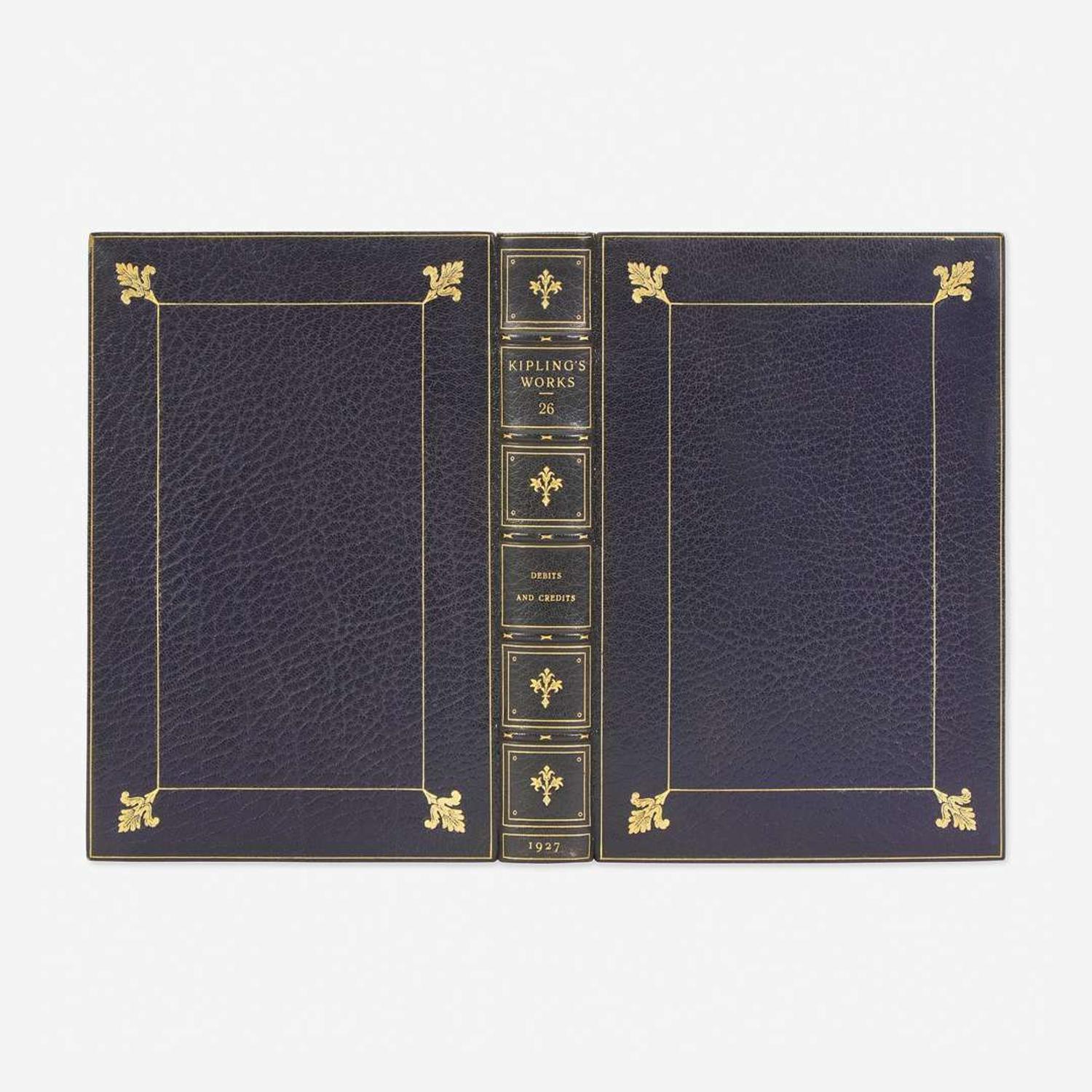 [Fine Bindings] Kipling, Rudyard The Works of Rudyard Kipling