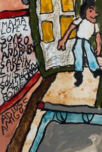 Mama Lopez, son Pedro, and baby Sarah live in this Southen California Home – Adios Amigos , 1991