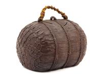 A Japanese Bronze Covered Vessel