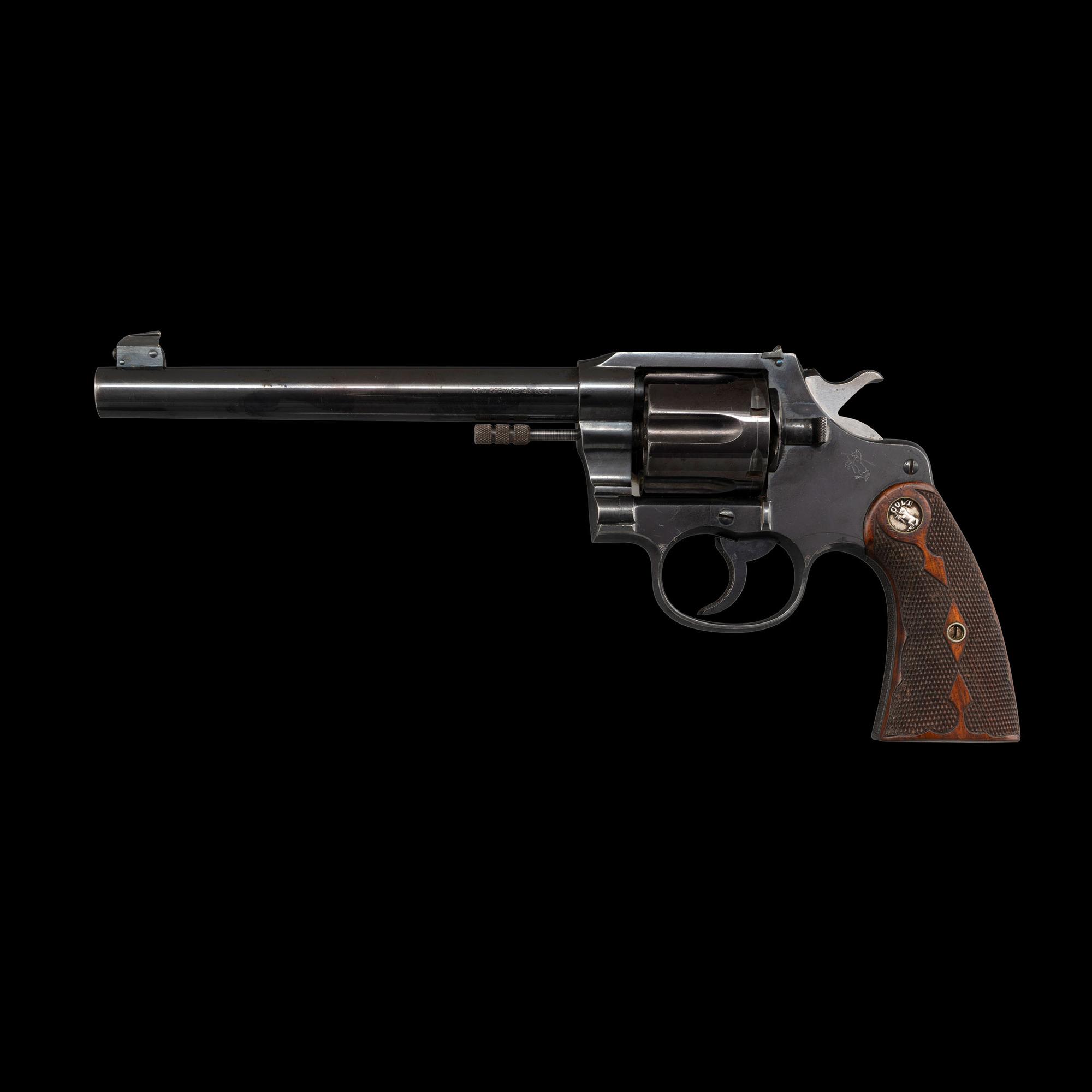 **Colt New Service Target .45 Colt Revolver Made in 1915
