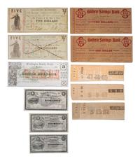 [CONFEDERATE - CURRENCY]. A large group of southern states currency, including: