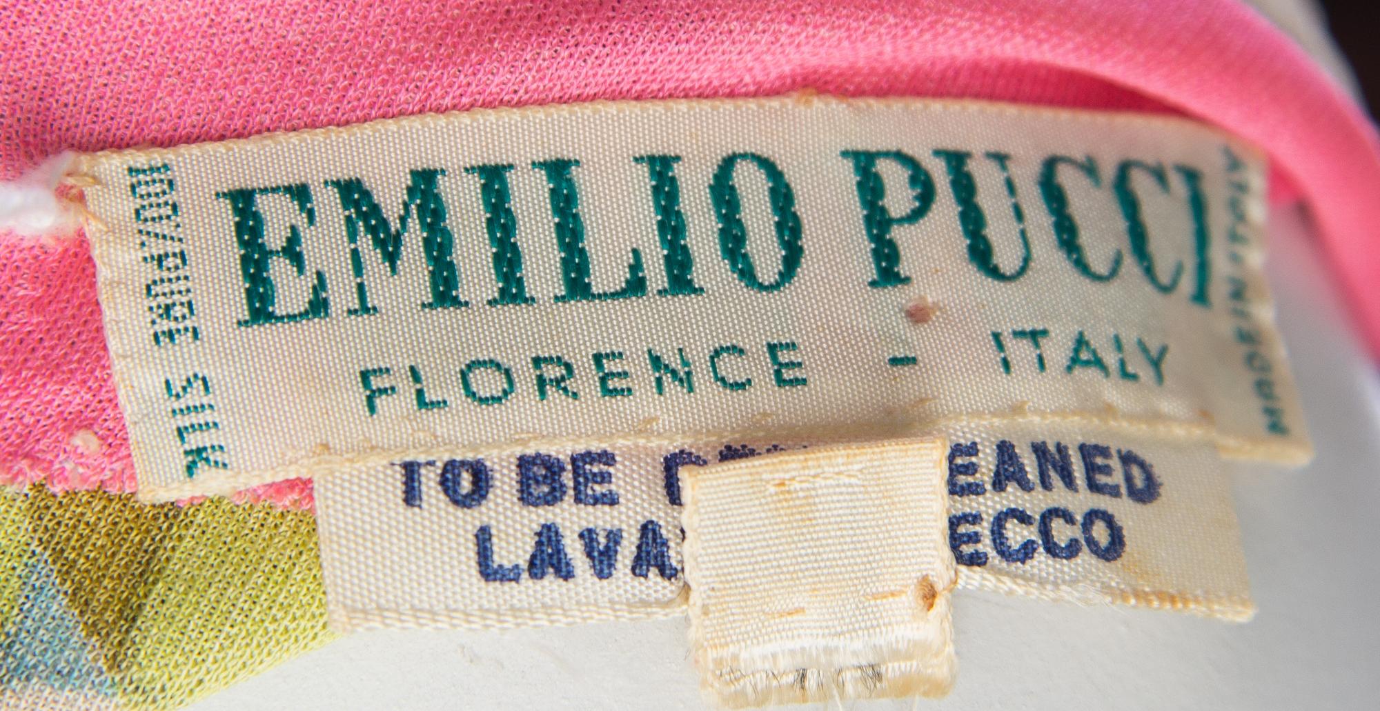 A Pucci Multicolor Dress, Size 10.