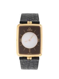 OMEGA, 18K YELLOW GOLD 'LA MAGIQUE' WRISTWATCH