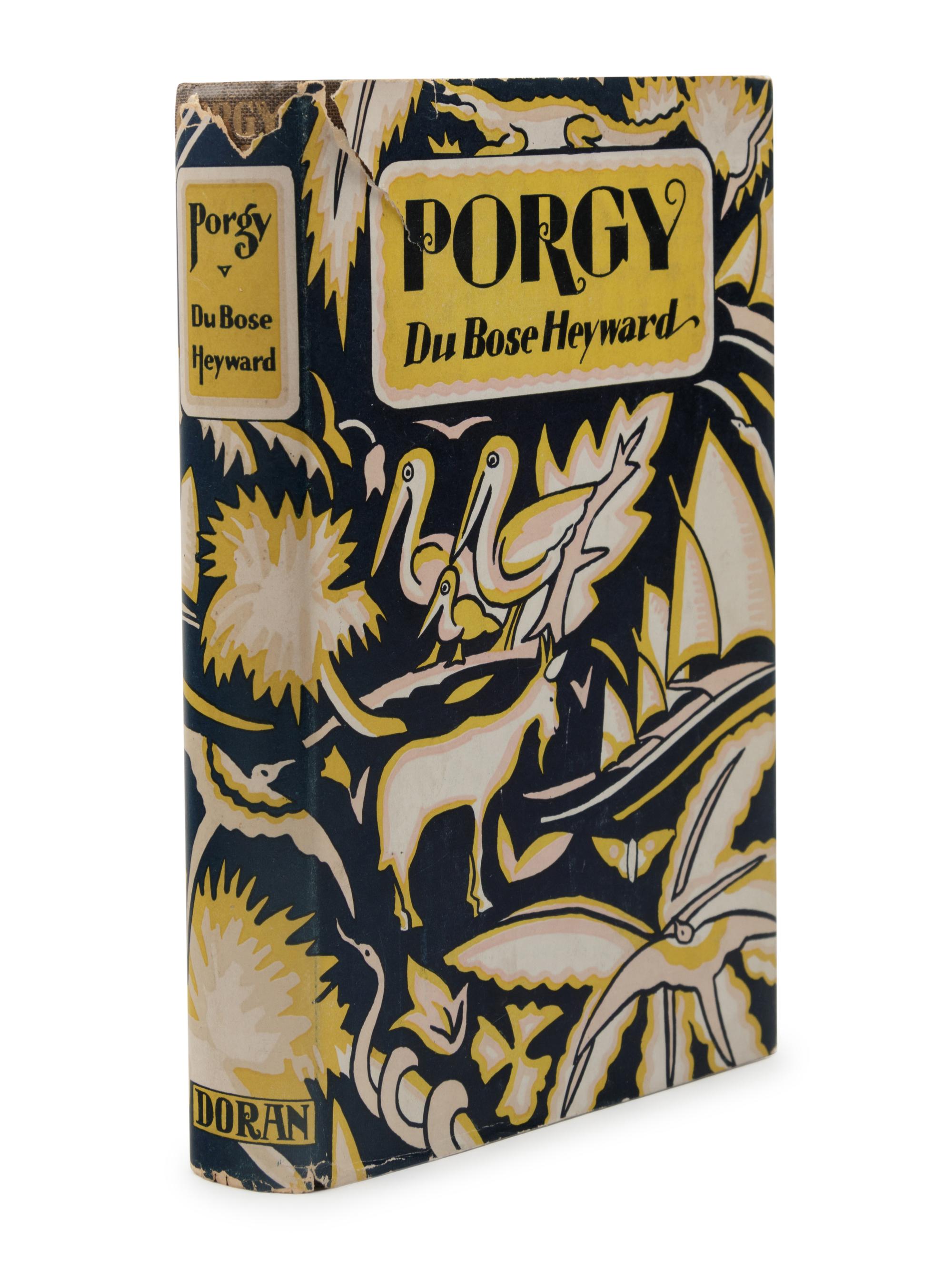 HEYWARD, DuBose (1885-1940). Porgy . New York: George H. Doran Company, 1925.