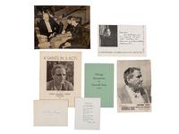 [ARTS & LITERATURE]. A collection of items related to Gertrude Stein, American writer and art collector.