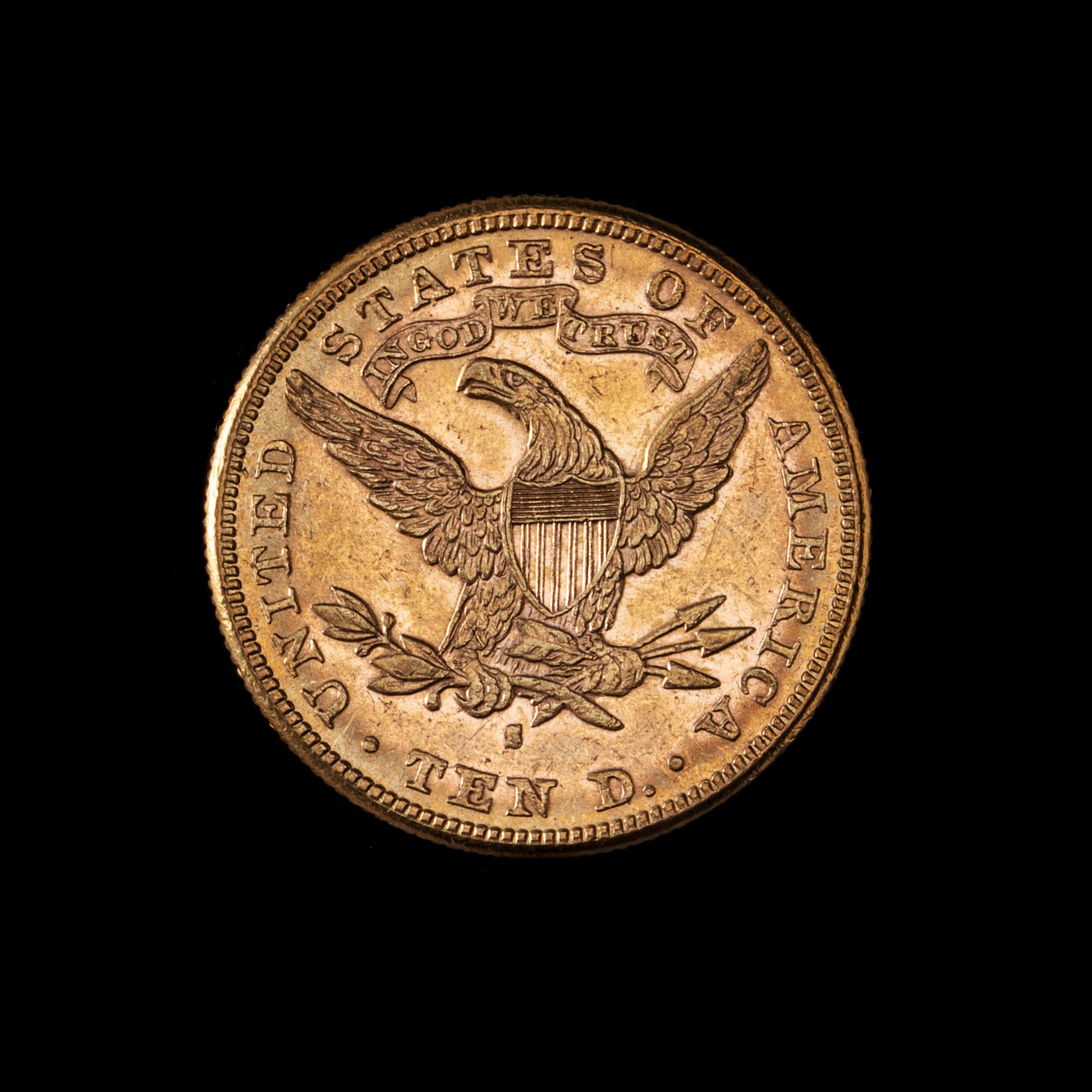 A United States 1888-S Liberty Head $10 Gold Coin