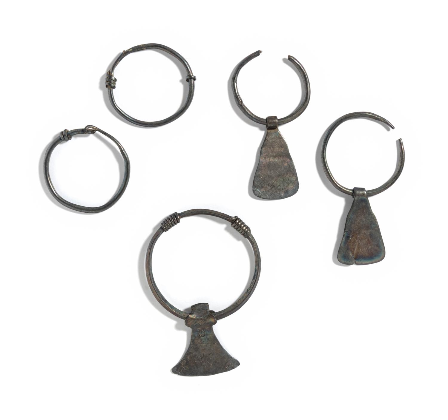 A Group of Viking Silver Jewelry