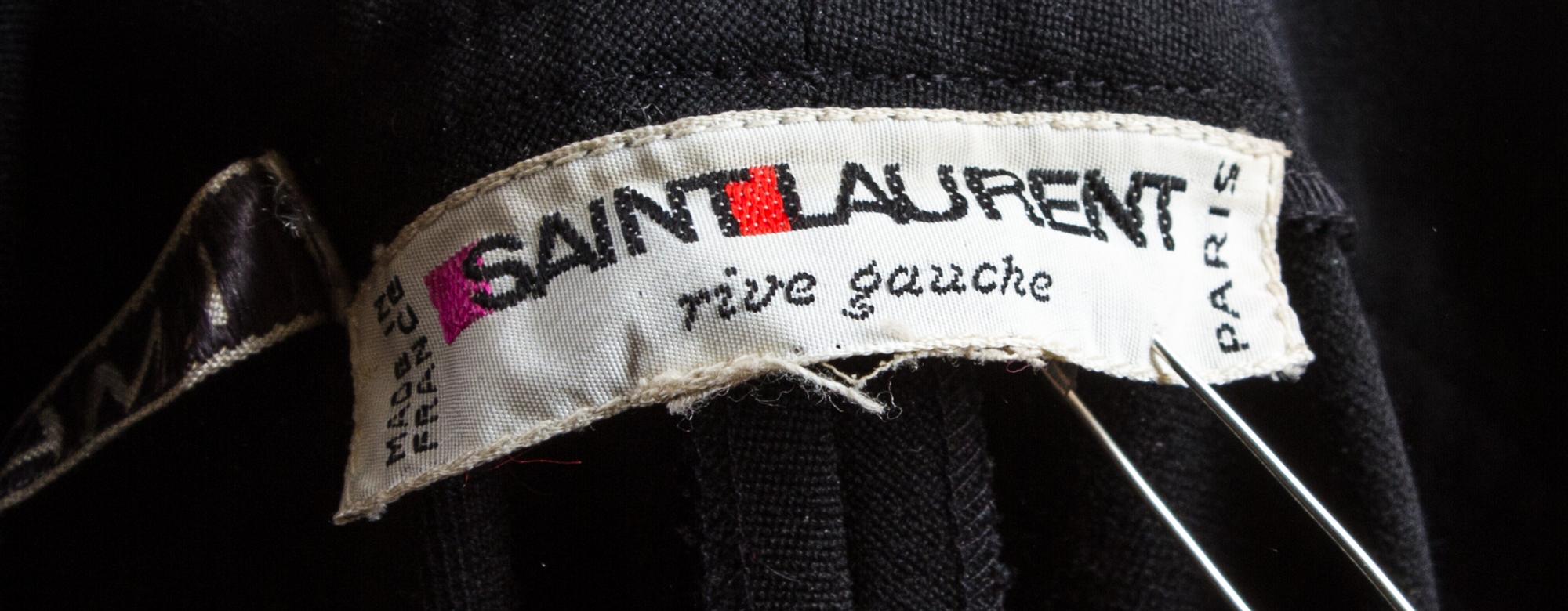 An Yves Saint Laurent "Le Smoking" Tuxedo Ensemble, Jacket size 38.