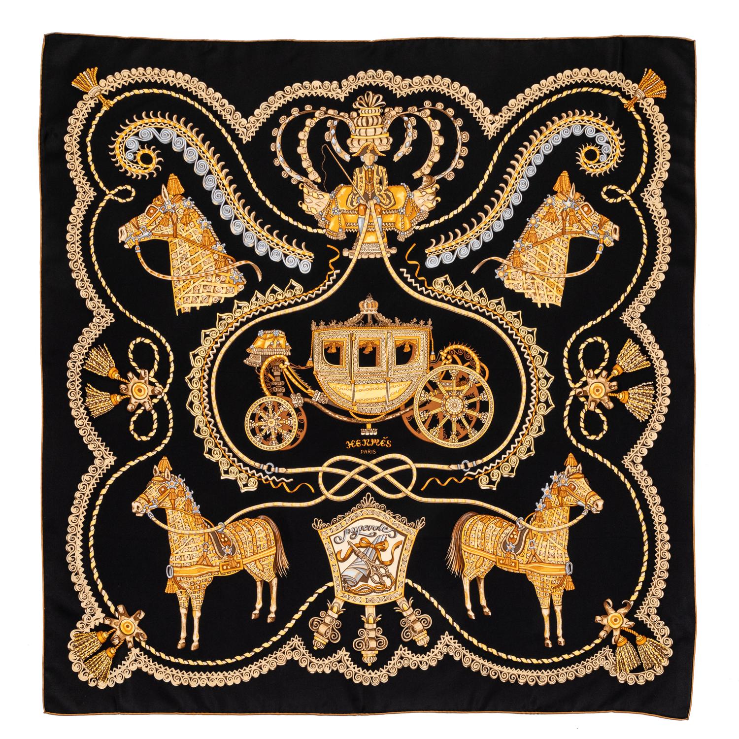 Hermès 90cm Silk Scarf