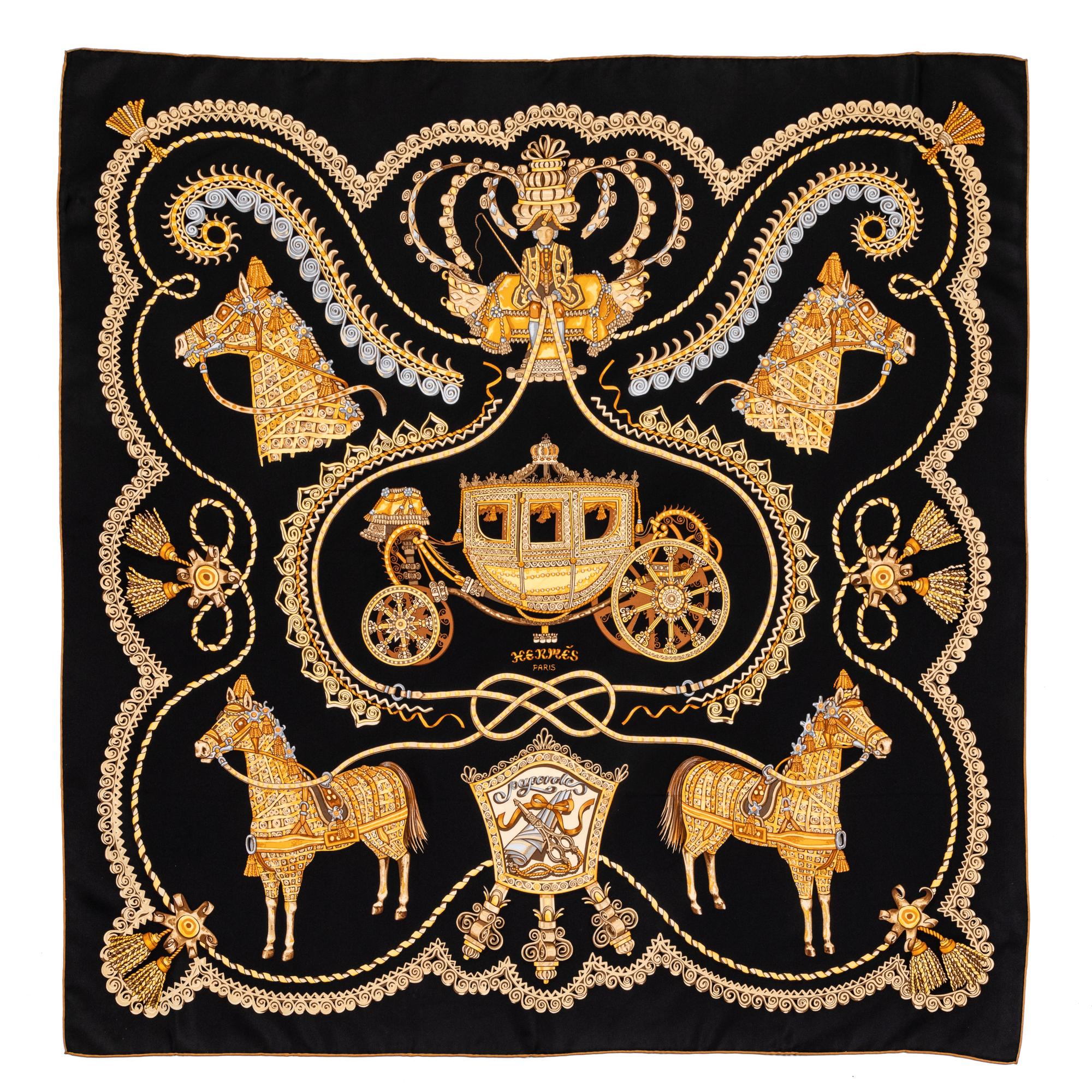 Hermès 90cm Silk Scarf
