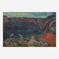 Maurice Freedman (American, 1904-1984) Monhegan Traps