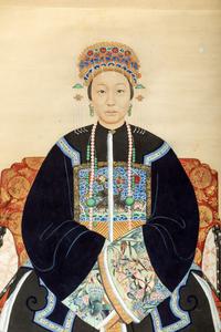 A Pair of Chinese Ancestor Portraits