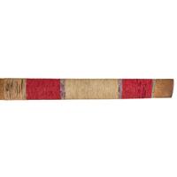 Sioux Quilled Pipe Stem, with Lead Inlaid Catlinite Bowl