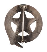 [CIVIL WAR]. Provost Guard badge identified to Nelson Chapman, 21st Connecticut Infantry.